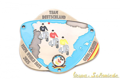 Plakette Vespa World Days 2025 1